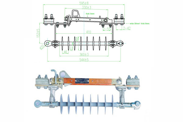 Dao cách ly 1 pha căng trên dây LTD