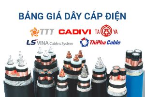 BẢNG GIÁ ĐẠI LÝ DÂY CÁP ĐIỆN [CẬP NHẬT MỚI NHẤT - CK CAO]