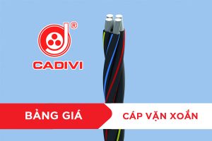 Bảng Giá Mới Nhất Cáp Nhôm Vặn Xoắn ABC CADIVI