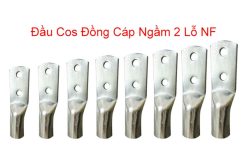 Đầu Cos Đồng 2 Lỗ - Đầu Cốt Cáp Ngầm
