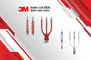 BÁO GIÁ ĐẦU CÁP TRUNG THẾ 3M 24kV - CK CAO