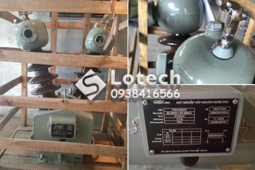Máy Biến Áp Cấp Nguồn EMIC 22kV 1 Pha 2 Sứ