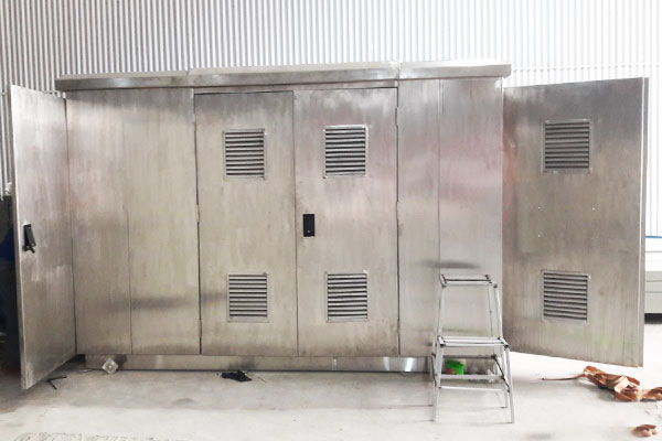 Vỏ Trạm Kios Hợp Bộ Bằng Inox