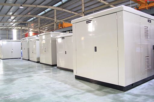 Vỏ Trạm Biến Áp Trọn Bộ Thép Sơn Tĩnh Điện