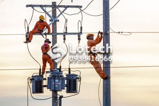 Trạm biến áp treo 3x75kVA