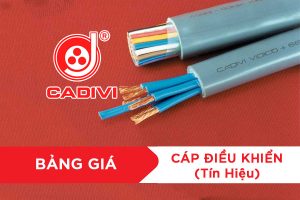 Cập Nhật Giá Cáp Điều Khiển CADIVI