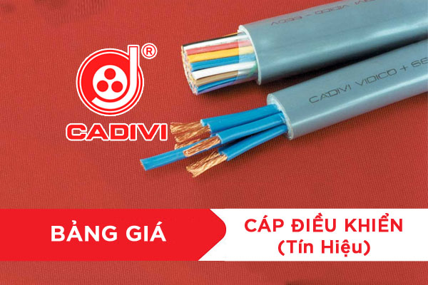 Cập Nhật Giá Cáp Điều Khiển CADIVI