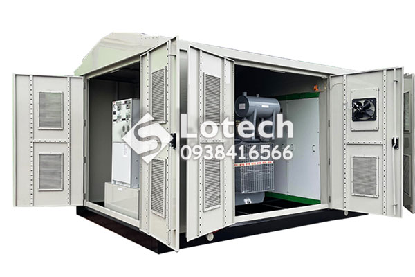 Bố trí trạm biến áp hợp bộ kiểu kios