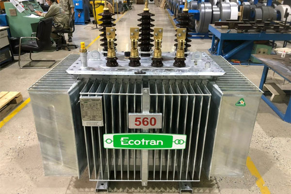 Cung cấp máy biến áp phân phối Ecotran vỏ mạ kẽm theo yêu cầu khách hàng