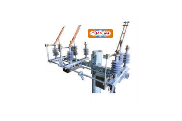 Cầu dao cách ly Tuấn Ân loại 3 pha, lắp 2 phương, có dao tiếp địa