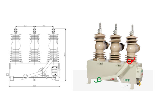 dao-cat-tai-3-pha-lbs-entec-buong-dap-ho-quang-chan-khong Dao cắt tải 3 pha LBS ENTEC buồng dập hồ quang chân không