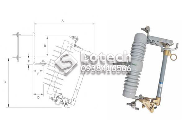FCO cách điện sứ Tuấn Ân