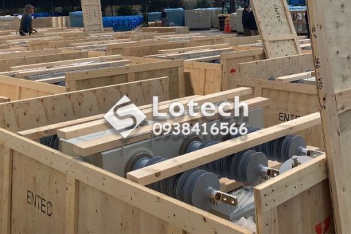 LBS ENTEC Korea đóng gói chuẩn bị xuất xưởng