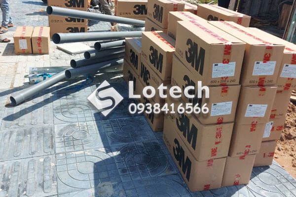 Lotech cung cấp đầu cáp 3M giao hàng tận công trình