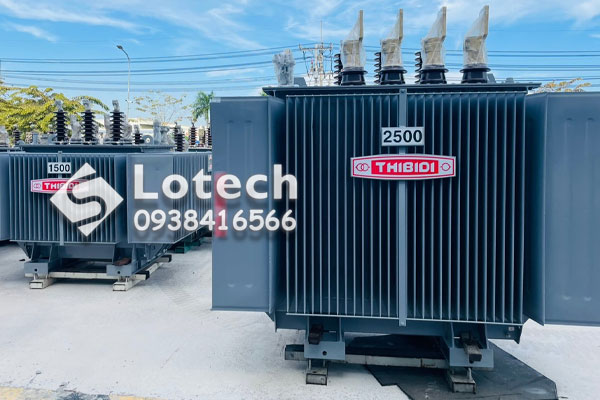 Lotech cung cấp máy biến áp THIBIDI 2500kVA chính hãng, giá tốt