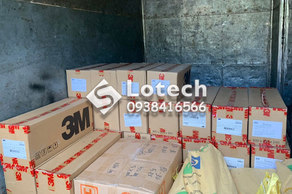 Lotech đáp ứng giao hàng đầu cáp 3M tận chân công trình