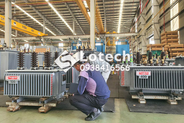 Nhà máy THIBIDI sản xuất máy biến áp khô và dầu