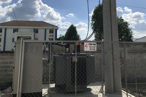 Trạm biến áp kiểu nền 1500kVA