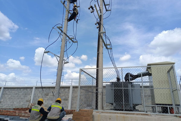 Trạm biến áp kiểu nền 750kVA