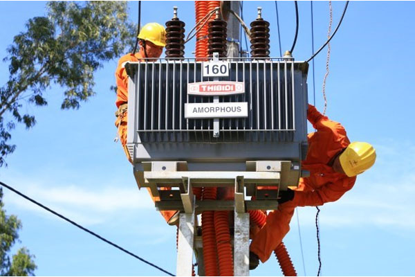 Trạm biến áp kiểu trụ ghép - Trạm ngồi 160kVA
