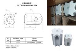 Sứ Chằng Cách Điện - Sứ Chằng Nhỏ Và Lớn