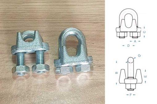 Báo Giá Ốc Siết Cáp Thép - Ma Ní Siết Cáp