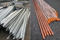 Cọc Tiếp Địa Mạ Đồng - Mạ Kẽm