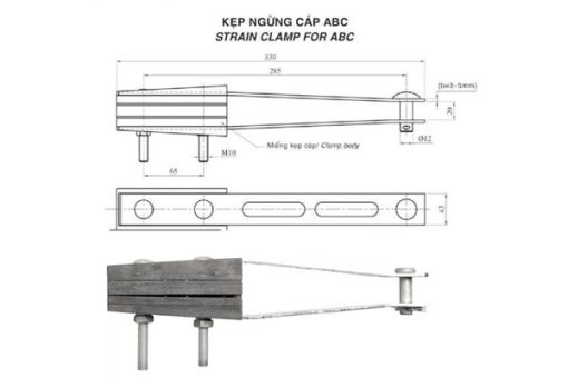 Kẹp Ngừng Cáp Vặn Xoắn ABC Giá Tốt