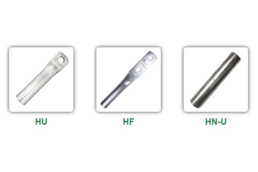 Ống Nối - Đầu Cos Đồng Cho Cáp Có Lõi Nén: HU, HF, HN-U
