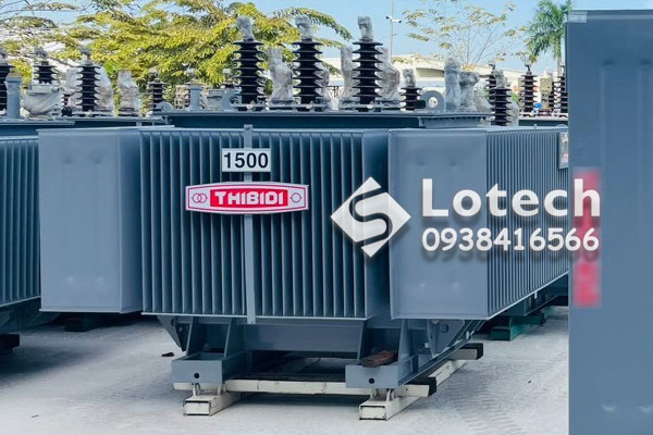 Máy biến áp 1500kVA THIBIDI mẫu cũ