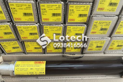 Cầu Chì Ống 24kV Siba 6.3A