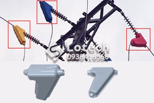 Nắp Chụp Khóa Đỡ - Khóa Néo Kiểu Yên Ngựa