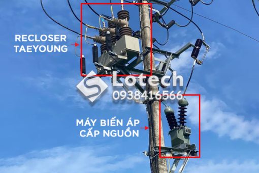 Máy biến áp cấp nguồn cho Recloser TaeYoung