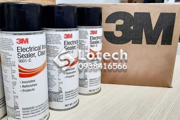 Chai Xịt Cách Điện 3M 1601-C Màu Trong