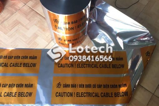 Băng Báo Hiệu Cáp Điện Chôn Ngầm Loại Màng Ghép