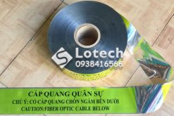 Băng báo hiệu cáp quang quân sự (song ngữ Việt - Anh)