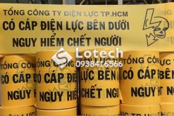 Băng cảnh báo cáp ngầm điện lực TPHCM