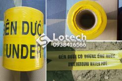 Băng cảnh báo đường ống nước ngầm