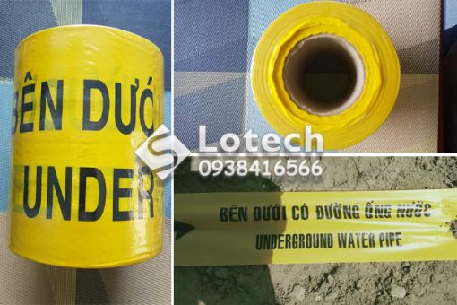 Băng cảnh báo đường ống nước ngầm