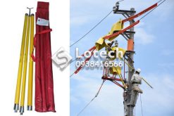 Sào Cách Điện Thao Tác 3 Đoạn
