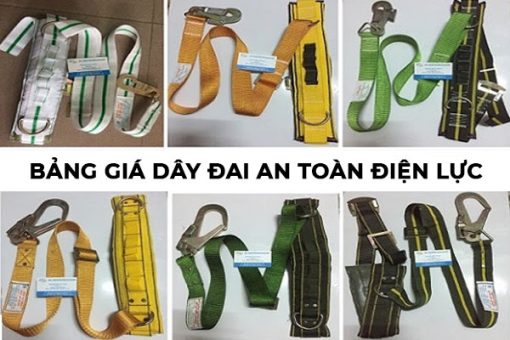 Bảng Giá Dây Đai An Toàn Điện Lực Cho Thợ Điện