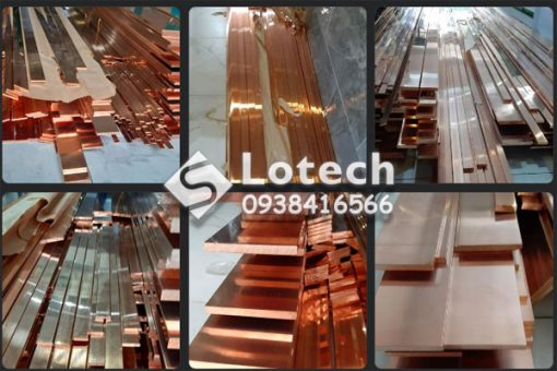 Đồng Thanh Cái (Busbar) Dạng Thanh