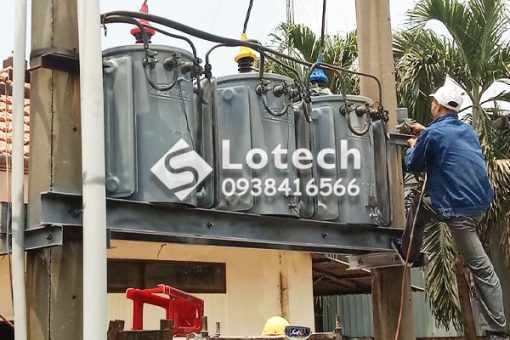 Sơn Vỏ Máy Biến Áp 1 Pha Cũ