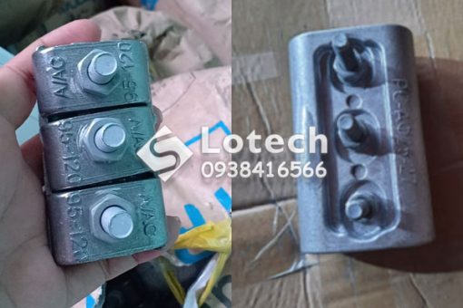 Kẹp Cáp Nhôm 3 Bu Lông - Ghíp Nhôm Giá Tốt