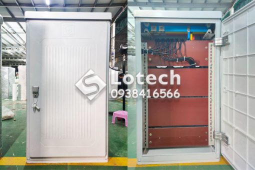 Tủ PP Hạ Thế Ngoài Trời Composite 600W 1050H 400D