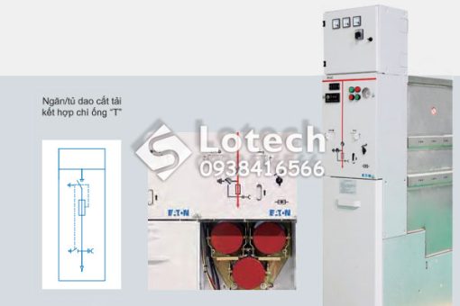 Tủ RMU RVAC EATON Ngăn T - LBS 24kV Kết Hợp Chì Ống