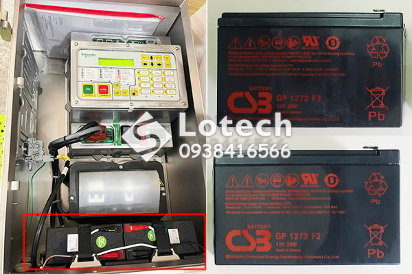 Ắc Qui Cấp Nguồn Điều Khiển Recloser