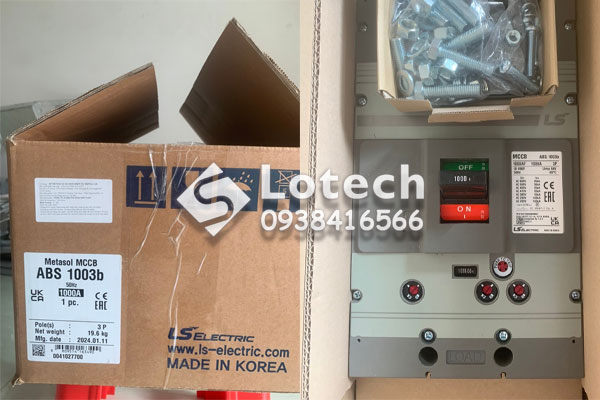 Aptomat MCCB 1000A LS ABS1003b