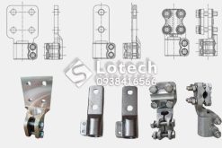 Bản vẽ cấu tạo các loại kẹp cực Recloser