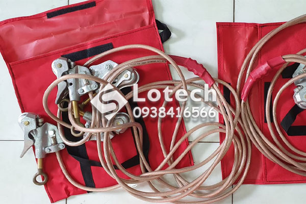 Bộ dây và kẹp tiếp địa di động 35kV